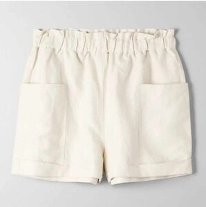 ARITZIA-WILFRED Free Allegra Short Cream Linen Blend Size M